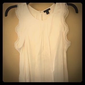 New Ann Taylor Soft Creme Blouse